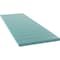 Ekena Millwork True Fit PVC Horizontal Slat Modern Style Fixed Mount Shutters, Pure Turquoise, 18W x 44H, PR TFP001HZ18X044PT - alternate 3